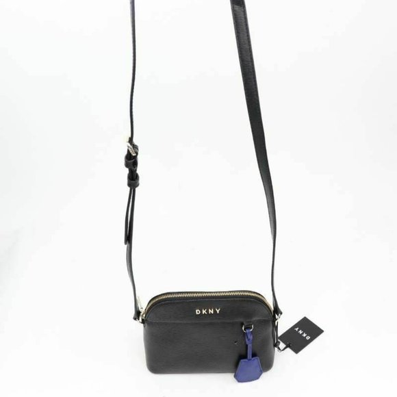 DKNY Womens Bobi Crossbody Bag Black Sling Adjusta